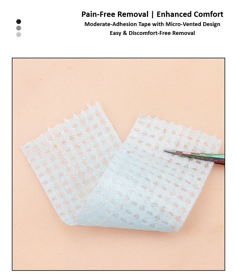 Shewincosmetic Moderate- Adhesion Tape with Micro-Vented Design
