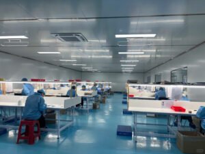 Sterile lash production at Shewincosmetic factory