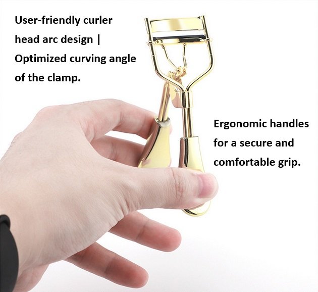 Shewincosmetic Eyelash Curler - Ergonomic Design Benefits
